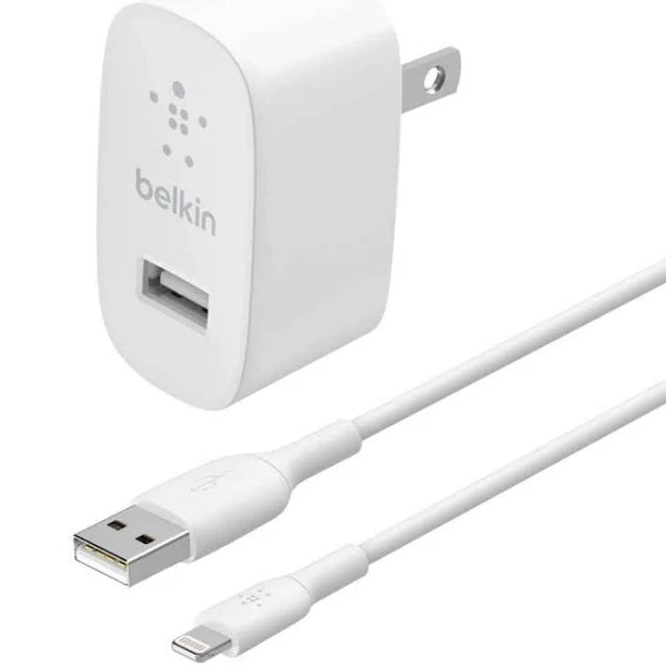 Belkin 12W USB-A Wall Charger (White) Belkin 12W USB-A Wall Charger (White)